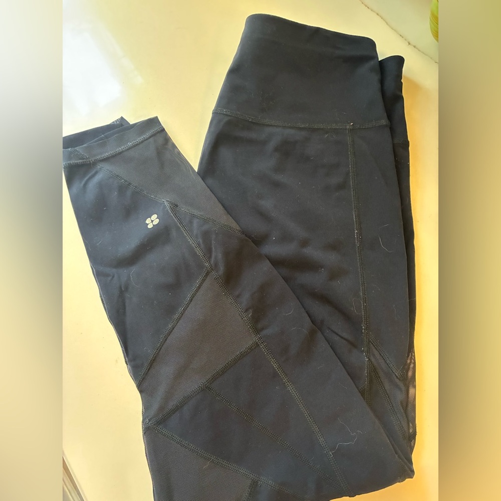 Sweaty Betty Midnight Black 7/8 Leggings